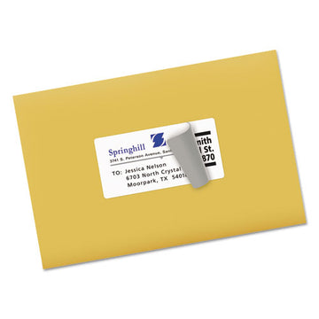Avery® Shipping Labels W- Trueblock Technology, Inkjet Printers, 2 X 4, White, 10-sheet, 50 Sheets-box freeshipping - TVN Wholesale